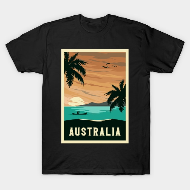 Australia T-Shirt by NeedsFulfilled